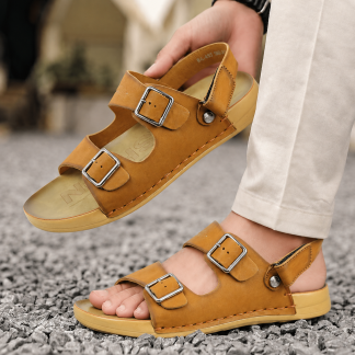 Soft & Comfortable Leather Sandal code:sm037m